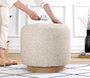 Atelier Del Sofa Cheriton Puf - Beige